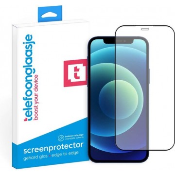 iPhone 12 Screenprotector Glas - iPhone 12 Screen Protector - Full Screen - Screenprotector iPhone 12 Hoesje