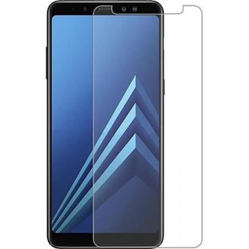 Screenprotector tempered glass Samsung Galaxy A8 ( 2018)– glasplaatje bescherming – pantserglas
