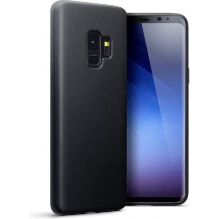 Samsung Galaxy S9 Hoesje - Siliconen Back Cover - Zwart