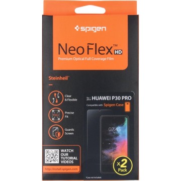 Spigen Neo Flex Screenprotector Duo Pack voor de Huawei P30 Pro