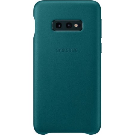 Samsung lederen cover - groen - voor Samsung Galaxy S10e