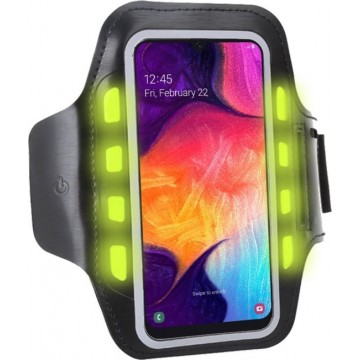 Sport Armband Sportband Hardlopen met LED Verlichting Universeel voor Smartphone / Telefoon / Apple iPhone / Samsung / Huawei