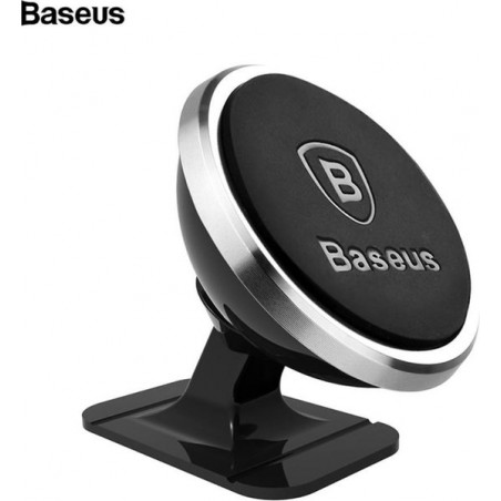 Magnetische Dashboard Auto | 360° verstelbaar | © Original Baseus | Zilver