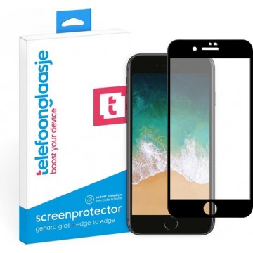 iPhone 7 Screenprotector Glas - Edge to Edge - Tempered glass - Screenprotector iPhone 7 - iPhone 7 Screen Protector