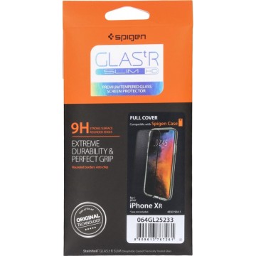 Spigen Full Cover Glass Apple iphone 11 / iPhone Xr - 064GL24987 - Black