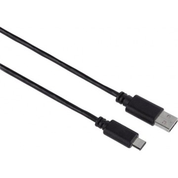 Hama USB-C-kabel, USB-2.0, USB-C-stekker – USB-A-stekker, 480 Mbit/s, 0,25 m