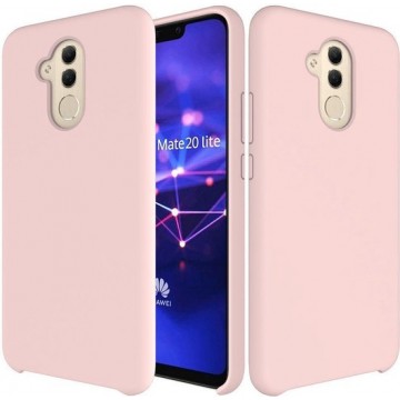 Huawei Mate 20 Lite Siliconen Hoesje Roze