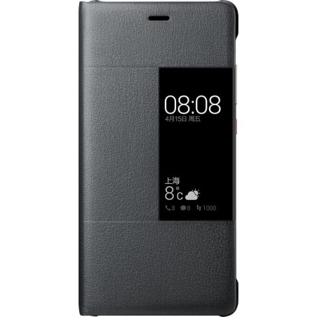 Huawei view flip cover - grijs - voor Huawei P9