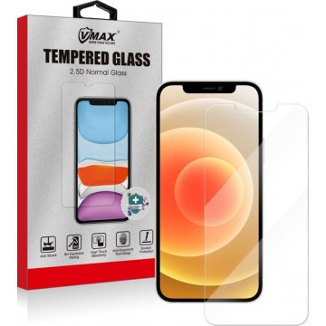 Vmax Tempered glass - Antibacteriële Screenprotector - Beschermglas -  Screen Protector - Iphone 12 mini