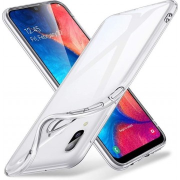 MMOBIEL Siliconen TPU Beschermhoes Voor Samsung Galaxy A20e A202 2019 - 6.4 inch Transparant - Ultradun Back Cover Case