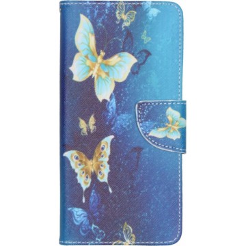 Design Softcase Booktype Samsung Galaxy A51 hoesje - Vlinders