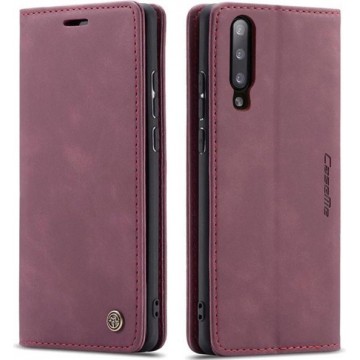 CaseMe Bookcase Samsung Galaxy A50 / A30s hoesje - Bordeaux