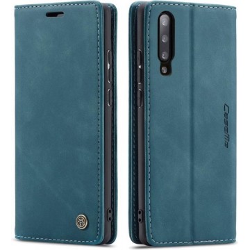 Samsung Galaxy A70 Hoesje - CaseMe Book Case - Blauw