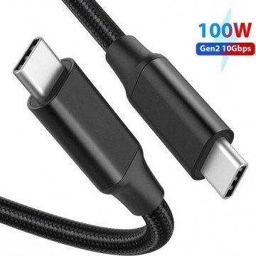 USB-C kabel 10Gbps 100W (0.5m)
