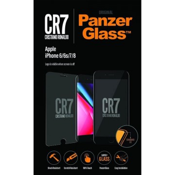 PanzerGlass CR7 Screenprotector voor iPhone 8 / 7 / 6s / 6