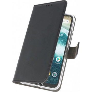 Bestcases Pasjeshouder Telefoonhoesje Motorola Moto E5 - Moto G6 Play - Zwart