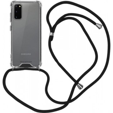 iMoshion Backcover met koord Samsung Galaxy S20 hoesje - Zwart
