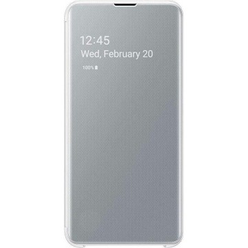 Samsung clear view cover - wit - voor Samsung Galaxy S10e