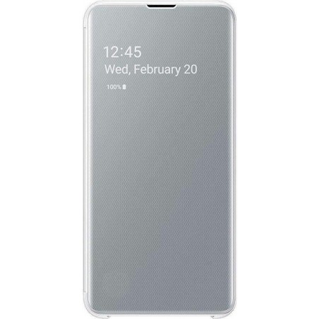 Samsung clear view cover - wit - voor Samsung Galaxy S10e