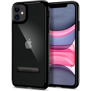 Spigen Ultra Hybrid Case S Apple iPhone 11 - Zwart