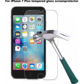 iPhone 7 Plus tempered Glass screenprotector ECHT GEHARD GLAS bescherming