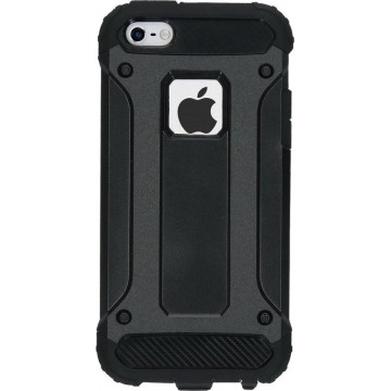 iMoshion Rugged Xtreme Backcover iPhone SE / 5 / 5s hoesje - Zwart