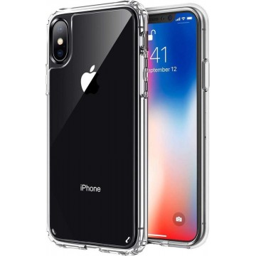 IYUPP iPhone X / XS Bumper Hoesje Transparant Shockproof Cover