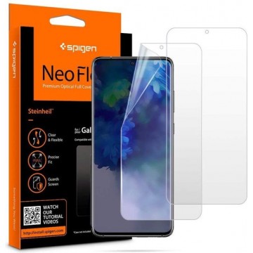 Spigen Neo Flex HD Screen Protector voor Samsung Galaxy S20 Plus - 2 Pack