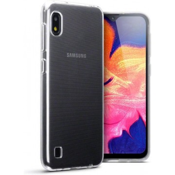Samsung Galaxy A10 Hoesje - Siliconen Backcover - Transparant