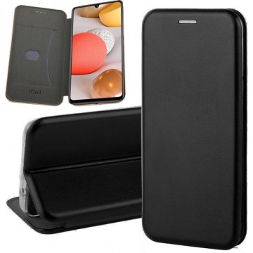 Samsung A42 Hoesje - Samsung Galaxy A42 Hoesje Book Case Slim Wallet - Zwart