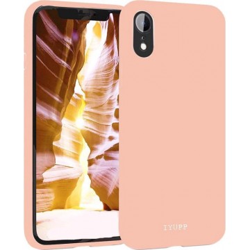 IYUPP iPhone XR Siliconen Hoesje Roze - Full Body - Premium