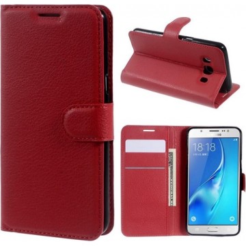 Coverup Samsung Galaxy J5 (2016) Hoesje - Book Case - Rood