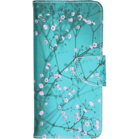 Design Softcase Booktype Samsung Galaxy S20 hoesje - Bloesem