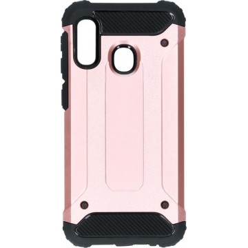 iMoshion Rugged Xtreme Backcover Samsung Galaxy A20e hoesje - Rosé Goud