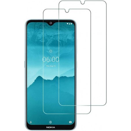 Nokia 6.2 Screenprotector Glas - Tempered Glass Screen Protector - 2x