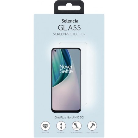 Selencia Gehard Glas Screenprotector voor de OnePlus Nord N10 5G