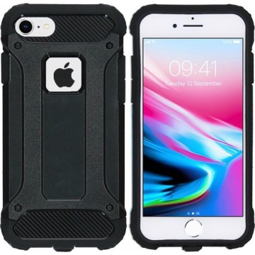 iMoshion Rugged Xtreme Backcover iPhone 8 / 7 hoesje - Zwart