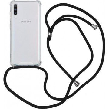 iMoshion Backcover met koord Samsung Galaxy A70 hoesje - Zwart