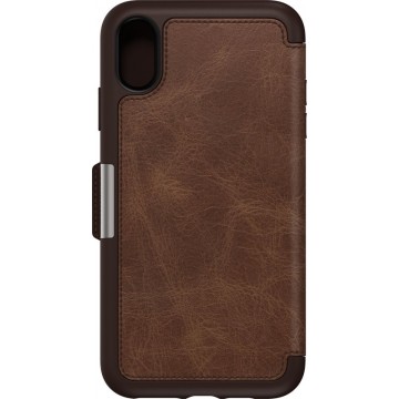 Otterbox Strada Case voor Apple iPhone Xs Max - Espressobruin