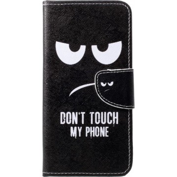 Huawei P30 Lite Hoesje - Book Case - Don’t Touch