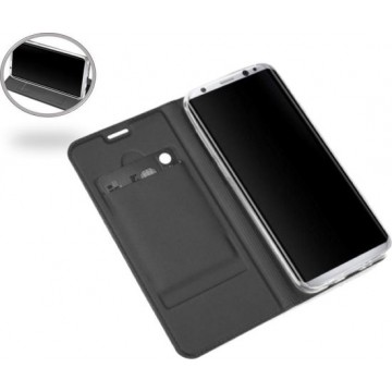 Samsung S8 Hoesje - Samsung Galaxy S8 Hoesje - Slim Book Case Grijs