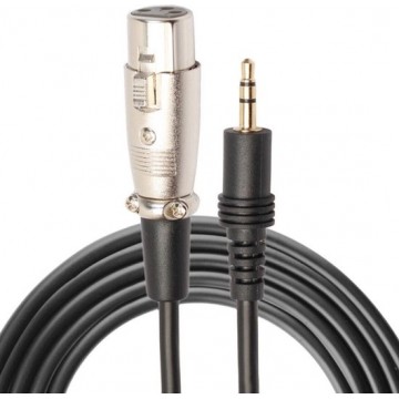 3m 3.5mm Male naar XLR Female-microfoonkabel Audio kabel