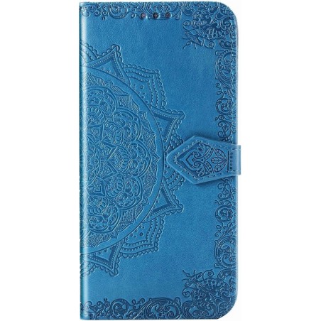 Mandala Booktype Samsung Galaxy A51 hoesje - Turquoise