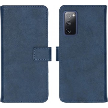 iMoshion Luxe Booktype Samsung Galaxy S20 FE hoesje - Donkerblauw