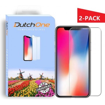 Apple iPhone 11 PRO screen protector glas - iPhone XS screenprotector glas - iPhone X screenprotector glas - 2-PACK