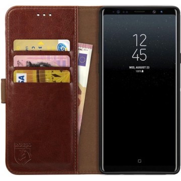 Rosso Element Samsung Galaxy Note 9 Hoesje Book Cover Bruin