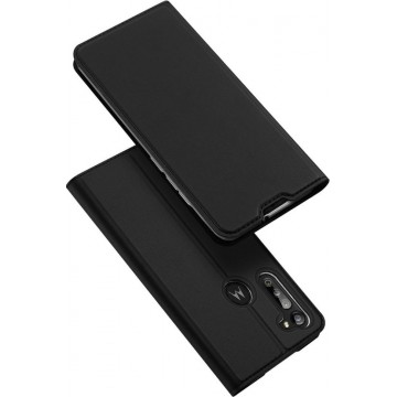 Motorola Moto G8 Power hoesje - Dux Ducis Skin Pro Book Case - Zwart