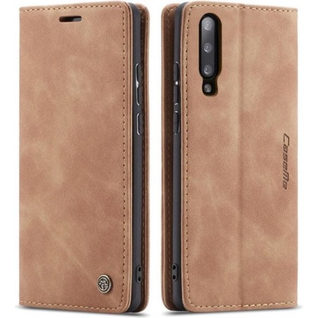 Samsung Galaxy A70 Hoesje - CaseMe Book Case - Bruin