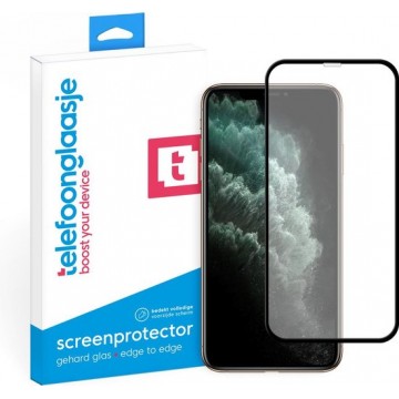 iPhone 11 Pro Max screenprotector - Tempered Gehard glas - Edge to Edge