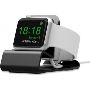 Universele Aluminium Apple Watch Series Dock Stand Bureau Houder Grijs